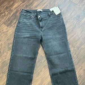 Abercrombie and Fitch 90’s jeans grey/black 34/18